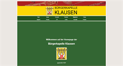 Desktop Screenshot of musik.klausen.it