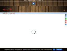 Tablet Screenshot of klausen.at